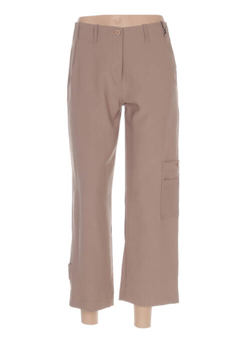 Pantalon trei sferturi bej MOI CANI femeie