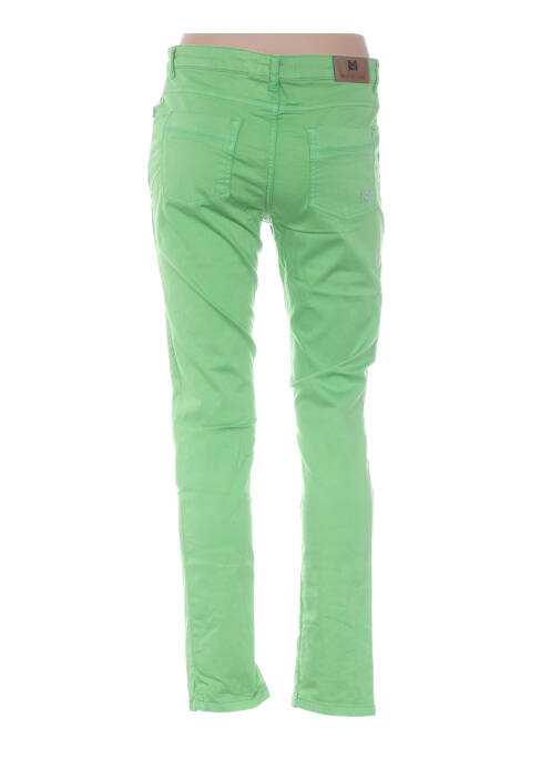 Pantalon slim verde MENSI COLLEZIONE femeie