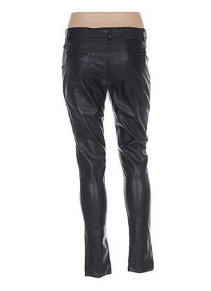 Pantalon slim talie joasă talie joasă negru MENSI COLLEZIONE femeie