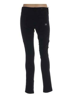 Pantalon slim buzunare talie înaltă negru MENSI COLLEZIONE femeie