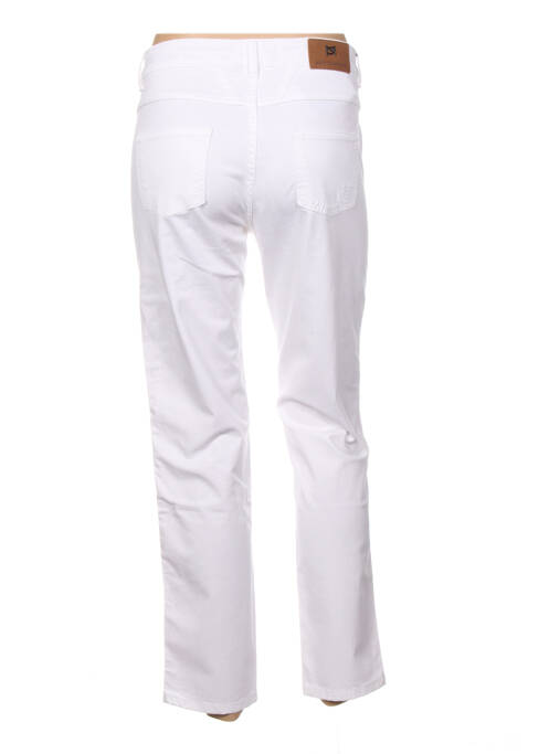Pantalon 7/8 alb MENSI COLLEZIONE femeie