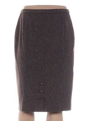 Fustă midi maro PAUPORTÉ femeie