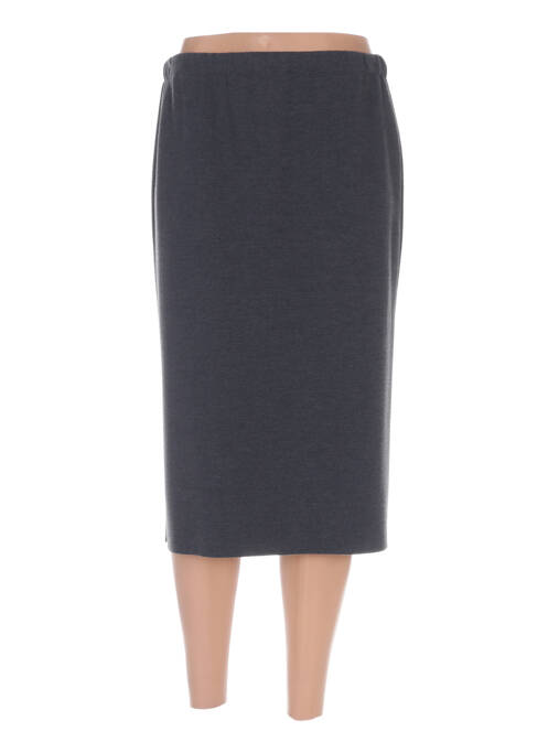 Fustă midi croială dreaptă gri PAUPORTÉ femme