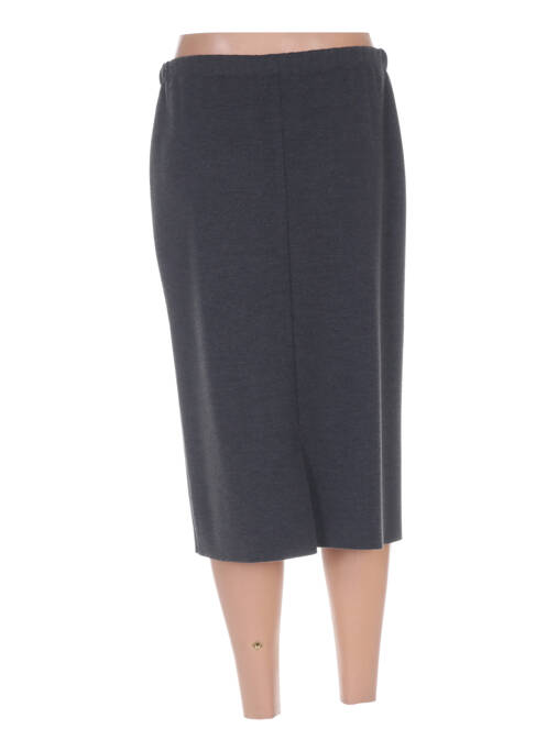 Fustă midi croială dreaptă gri PAUPORTÉ femme