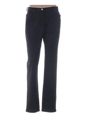 Pantalon drept talie cu cleme talie înaltă gri WEINBERG femeie