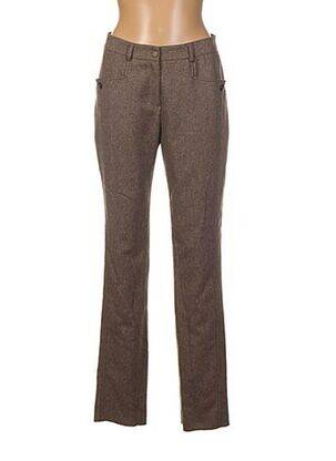 Pantalon drept bej PAUPORTÉ femeie