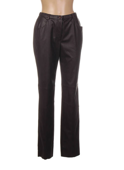 Pantalon croială dreaptă mărime normală maro PAUPORTÉ femme