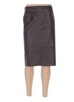 Fustă midi maro PAUPORTÉ femeie