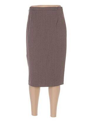 Fustă midi maro WEINBERG femeie