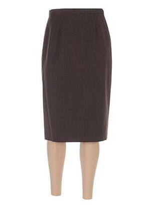 Fustă midi maro WEINBERG femeie