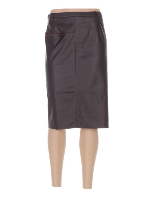 Fustă midi maro PAUPORTÉ femeie