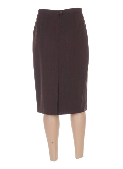 Fustă midi maro WEINBERG femeie