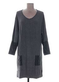 Pulover tunică mâneci 3/4 mâneci 3/4 gri PAUPORTÉ femme