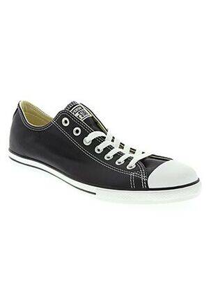 Adidași material neted negru CONVERSE homme