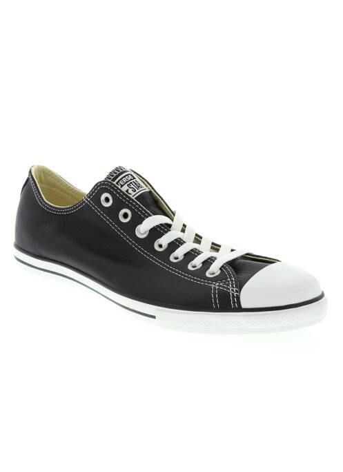 Adidași material neted negru CONVERSE homme