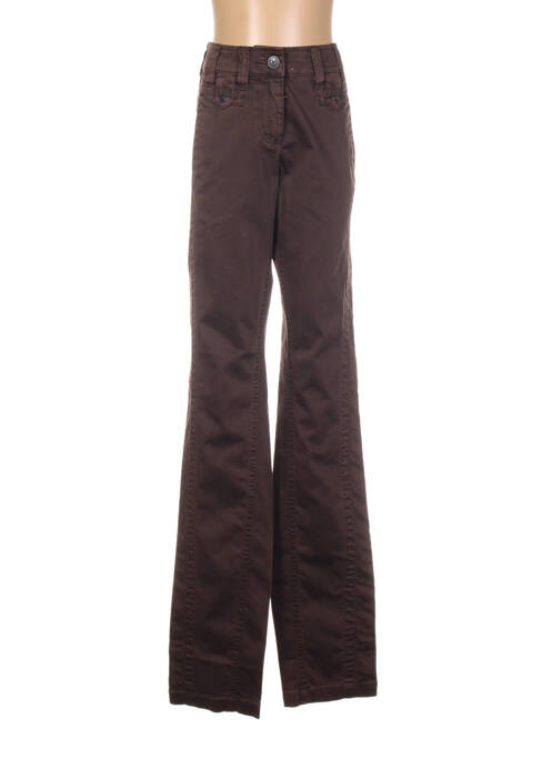 Pantalon slim maro SANDWICH femeie