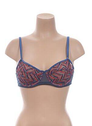 Sutien broderie albastru VANITY FAIR femeie