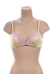 Sutien fără armatură fără armatură galben VANITY FAIR femeie