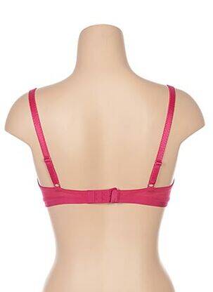 Sutien țesătură tulle roz LOU femeie