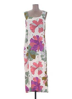 Rochie midi roz NICE THINGS femeie