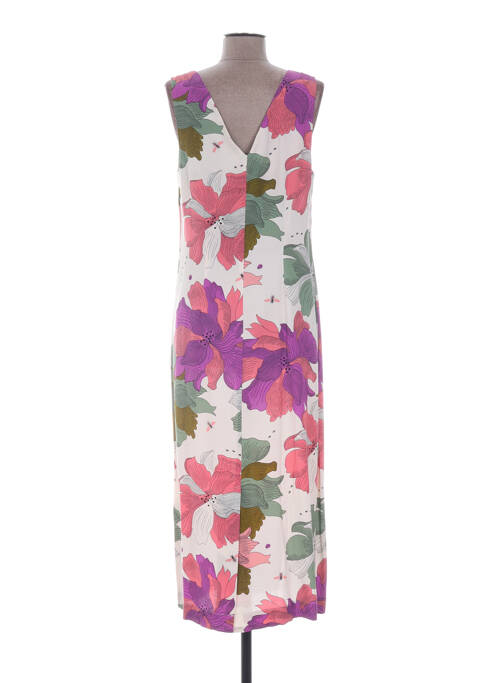 Rochie midi roz NICE THINGS femeie