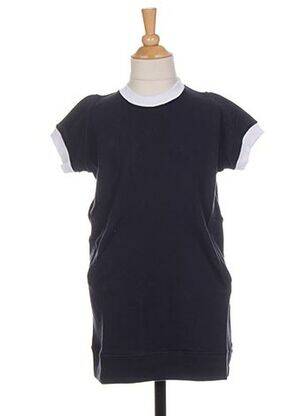 Rochie midi mâneci scurte mâneci scurte albastru FRENCH DISORDER fată