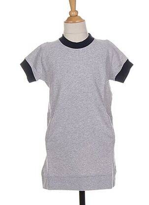 Rochie midi gri FRENCH DISORDER fată