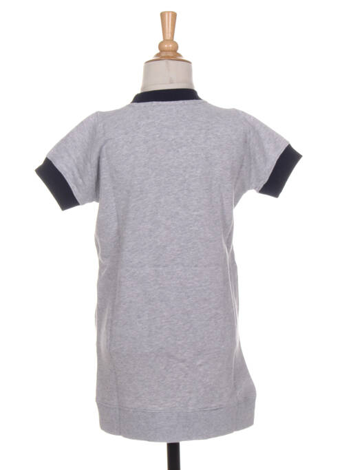 Rochie midi gri FRENCH DISORDER fată