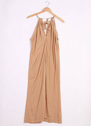 Rochie lungă maro L'ACADEMIE femeie