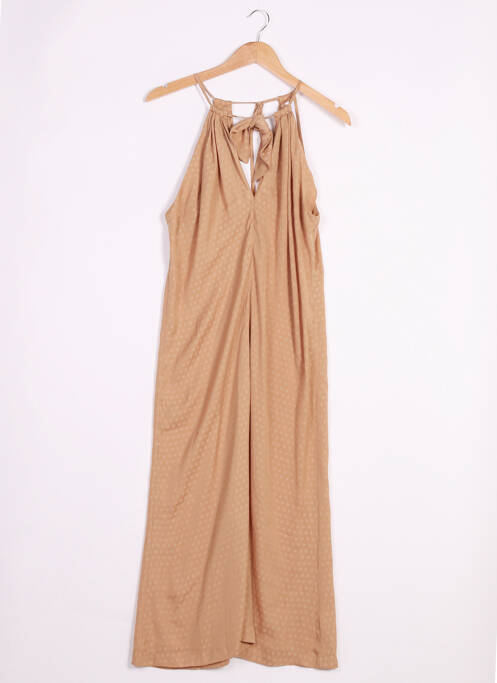 Rochie lungă maro L'ACADEMIE femeie