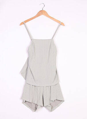 Salopetă scurtă verde SABO SKIRT femeie