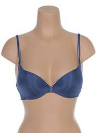 Sutien top sutien push-up top sutien push-up albastru CHANTELLE femeie