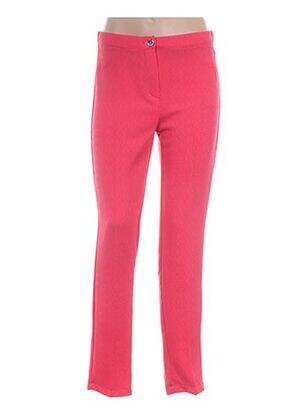 Pantalon drept roz JAZZ femeie