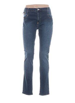 Pantalon slim albastru TERRE DE FÉES femeie