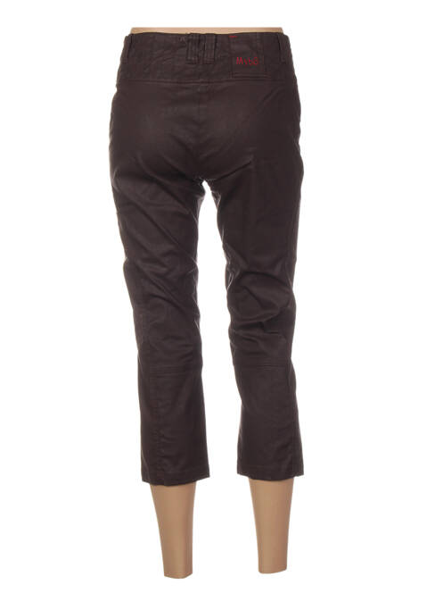 Pantalon trei sferturi maro MYBO femeie