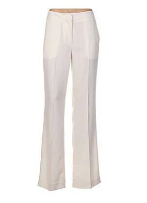 Pantalon larg alb ESSENTIEL ANTWERP femeie