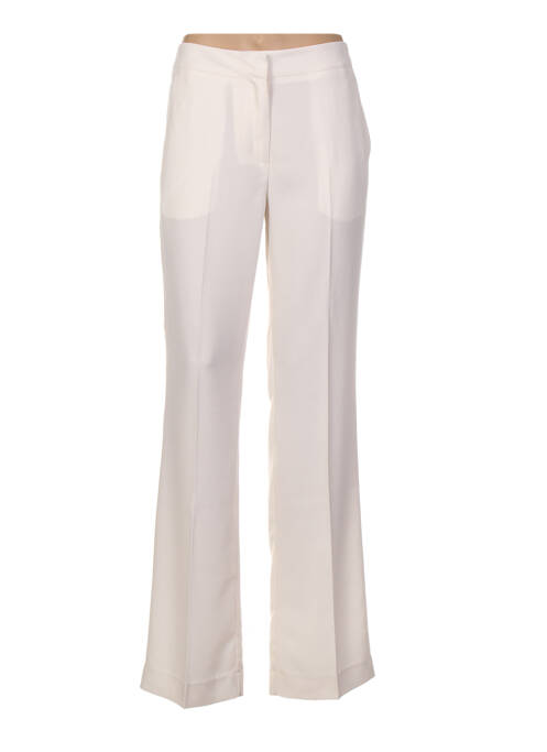 Pantalon larg alb ESSENTIEL ANTWERP femeie