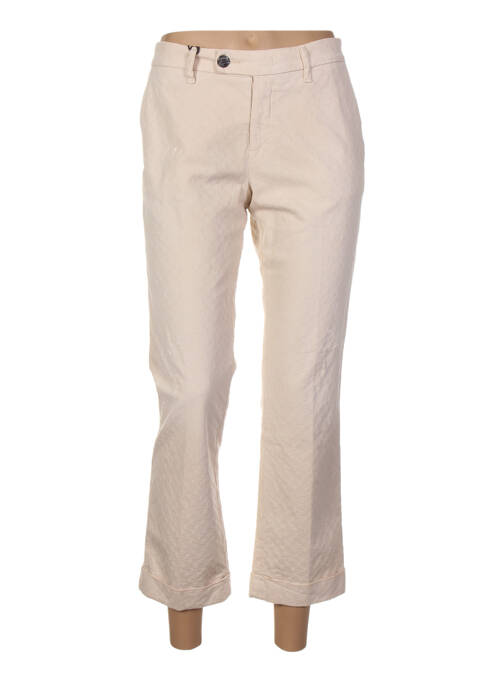 Pantalon 7/8 bej TRUE NYC femeie