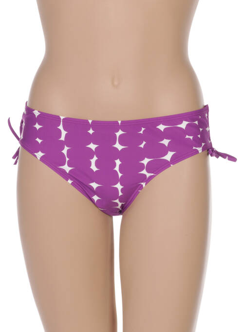 Chiloți de baie violet LOU femeie