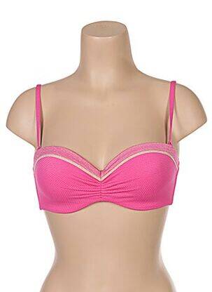 Sutien de costum de baie top sutien modelat top sutien modelat roz VARIANCE femeie