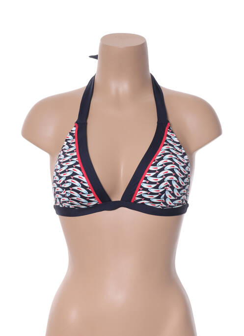 Sutien de costum de baie albastru VARIANCE femeie