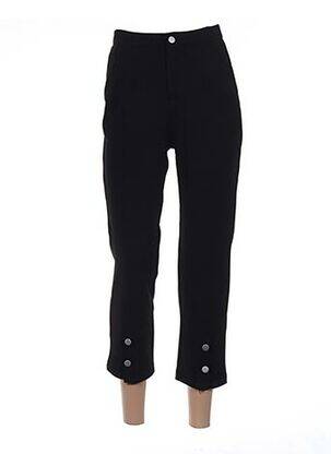 Pantalon trei sferturi negru SOPHYLINE femeie