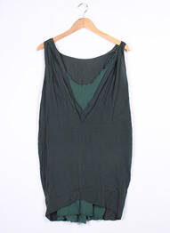 Top fără mâneci fără mâneci verde KARMA KOMA femme