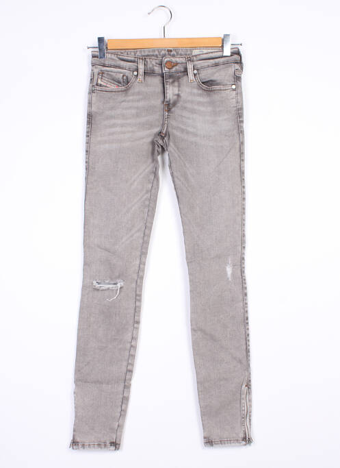 Pantalon slim gri DIESEL femeie