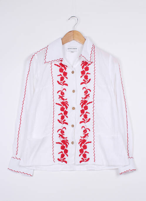 Cămașă alb ANTIK BATIK femeie