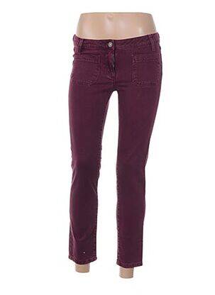 Pantalon trei sferturi mărime normală mărime normală violet WAS femeie