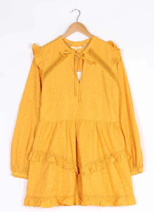 Rochie midi galben TULAROSA femeie