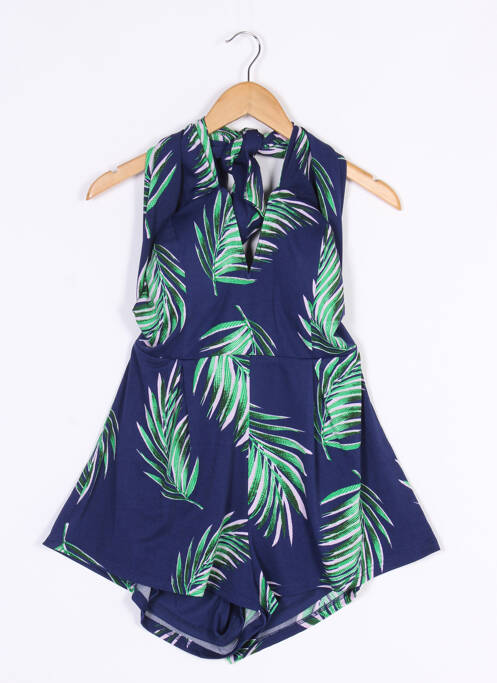 Salopetă scurtă albastru BLUE BLUSH femeie