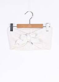 Top croială cambrată fără mâneci alb ROWIE femme
