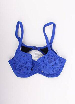 Sutien de costum de baie bretele elastice reglabile albastru FREYA femeie